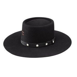 Charlie 1 Horse Women's Cosmic Cowgirl Wool Felt Western Gambler Hat